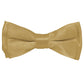 Vittorio Farina Boy's Solid Silky Bow Tie by Classy Cufflinks - boys-tan - Classy Cufflinks