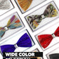 Vittorio Farina Crystal Bow Tie - brs - 03 - Classy Cufflinks