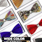 Vittorio Farina Crystal Bow Tie - brs - 04 - Classy Cufflinks