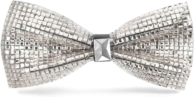 Vittorio Farina Crystal Bow Tie - brs - 04 - Classy Cufflinks