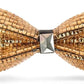 Vittorio Farina Crystal Bow Tie - brs - 05 - Classy Cufflinks