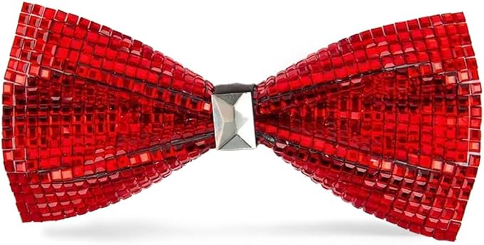 Vittorio Farina Crystal Bow Tie - brs - 06 - Classy Cufflinks