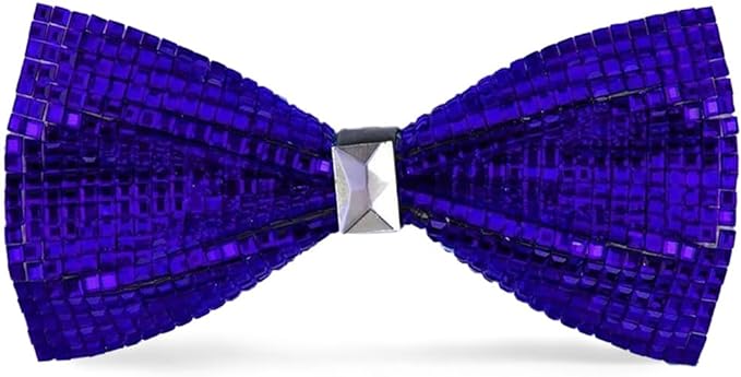 Vittorio Farina Crystal Bow Tie - brs - 07 - Classy Cufflinks