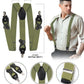 Vittorio Farina Men's Convertible Suspender in Gift Box: 70% Polyester & 30% Elastomer