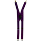 Vittorio Farina Men's Vibrant Colorful Clip End Suspender by Classy Cufflinks