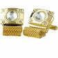 Vittorio Vico Colorful Crystal Chain Cufflinks in Gift Box