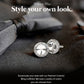 Vittorio Vico Large Bling Colorstone Cufflinks: CL15XX Series - cl - 1503 - Classy Cufflinks