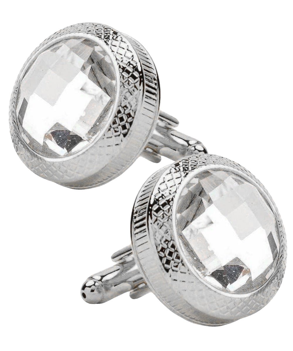 Vittorio Vico Button Colorstone Cufflinks: CL18XX Series - cl - 1803 - Classy Cufflinks