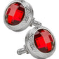 Vittorio Vico Button Colorstone Cufflinks: CL18XX Series - cl - 1805 - Classy Cufflinks