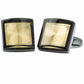 Vittorio Vico Gold & Silver Oversized Cufflinks (CL2000 Series Ver. 02) - cl-2057 - Classy Cufflinks