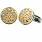 Vittorio Vico Gold & Silver Oversized Cufflinks (CL2000 Series Ver. 02) - cl-2071 - Classy Cufflinks