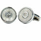 Vittorio Vico Gold & Silver Oversized Cufflinks (CL2000 Series Ver. 02) - cl-2073 - Classy Cufflinks