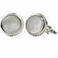 Vittorio Vico Gold & Silver Oversized Cufflinks (CL2000 Series Ver. 02) - cl-2078 - Classy Cufflinks