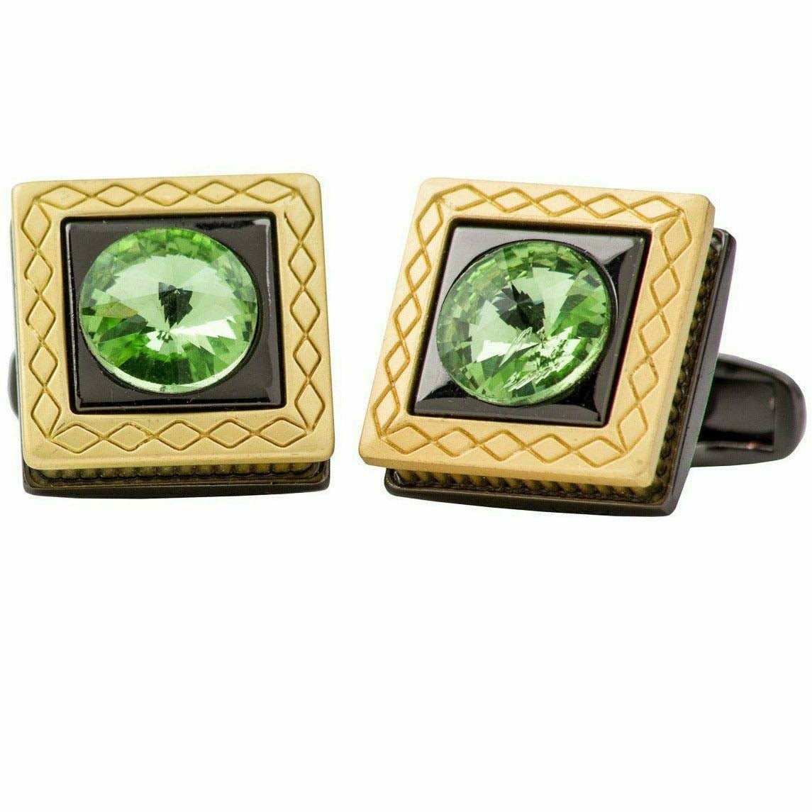 Vittorio Vico Gold & Silver Oversized Cufflinks (CL2000 Series Ver. 02) - cl-2080 - Classy Cufflinks