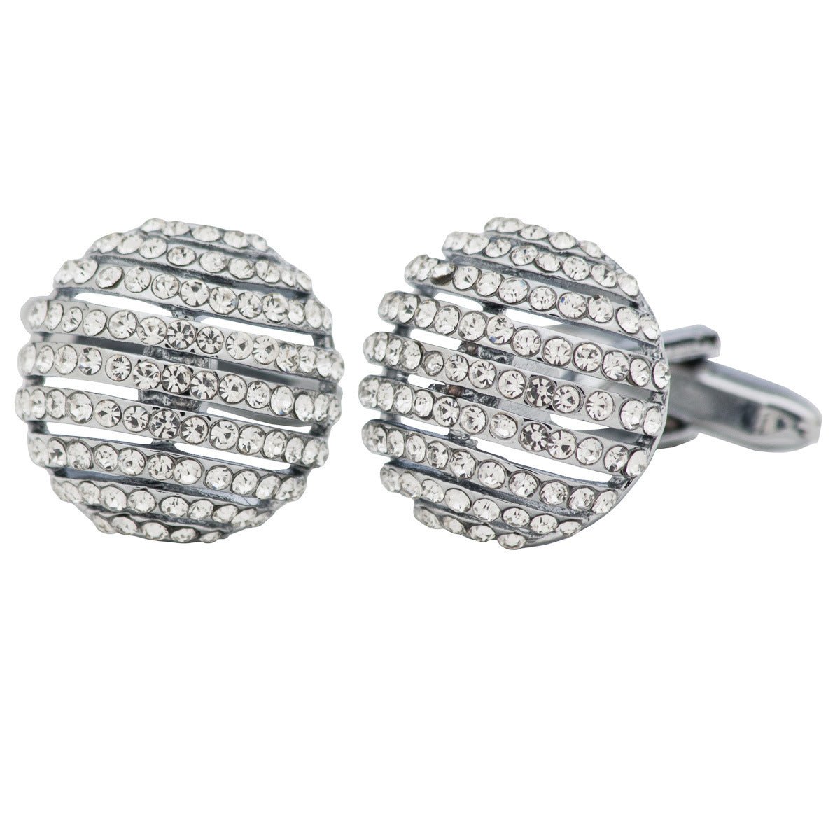 Vittorio Vico Gold & Silver Oversized Cufflinks (CL2000 Series Ver. 02) - cl-2085 - Classy Cufflinks