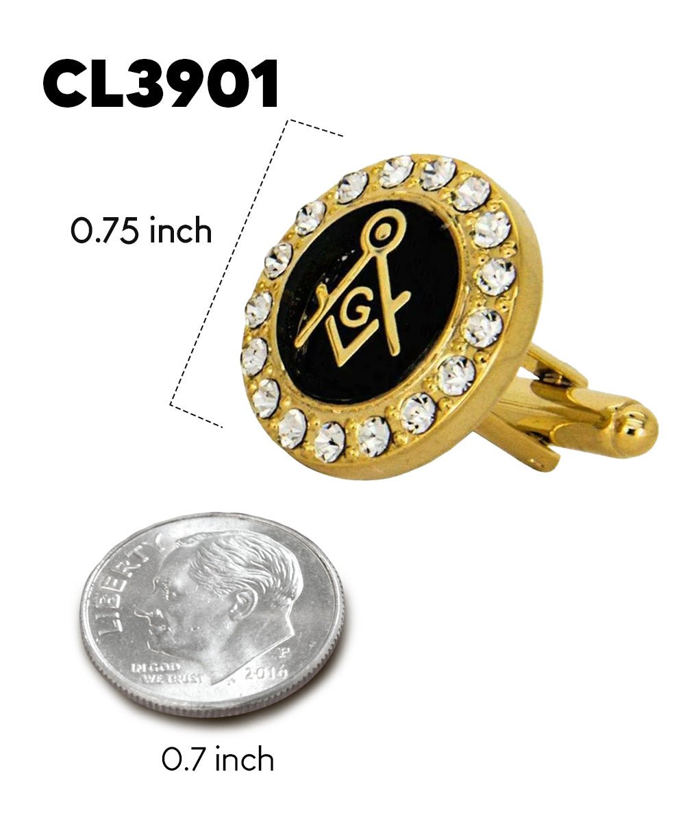 Vittorio Vico Masonic Themed Cufflinks: CL39XX Series - cl - 3901 - Classy Cufflinks