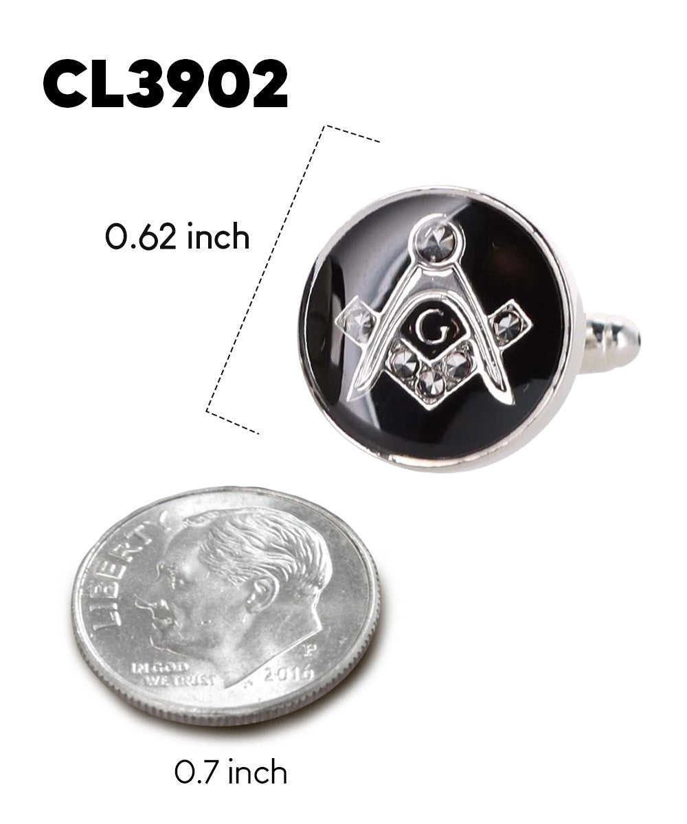 Vittorio Vico Masonic Themed Cufflinks: CL39XX Series - cl - 3902 - Classy Cufflinks