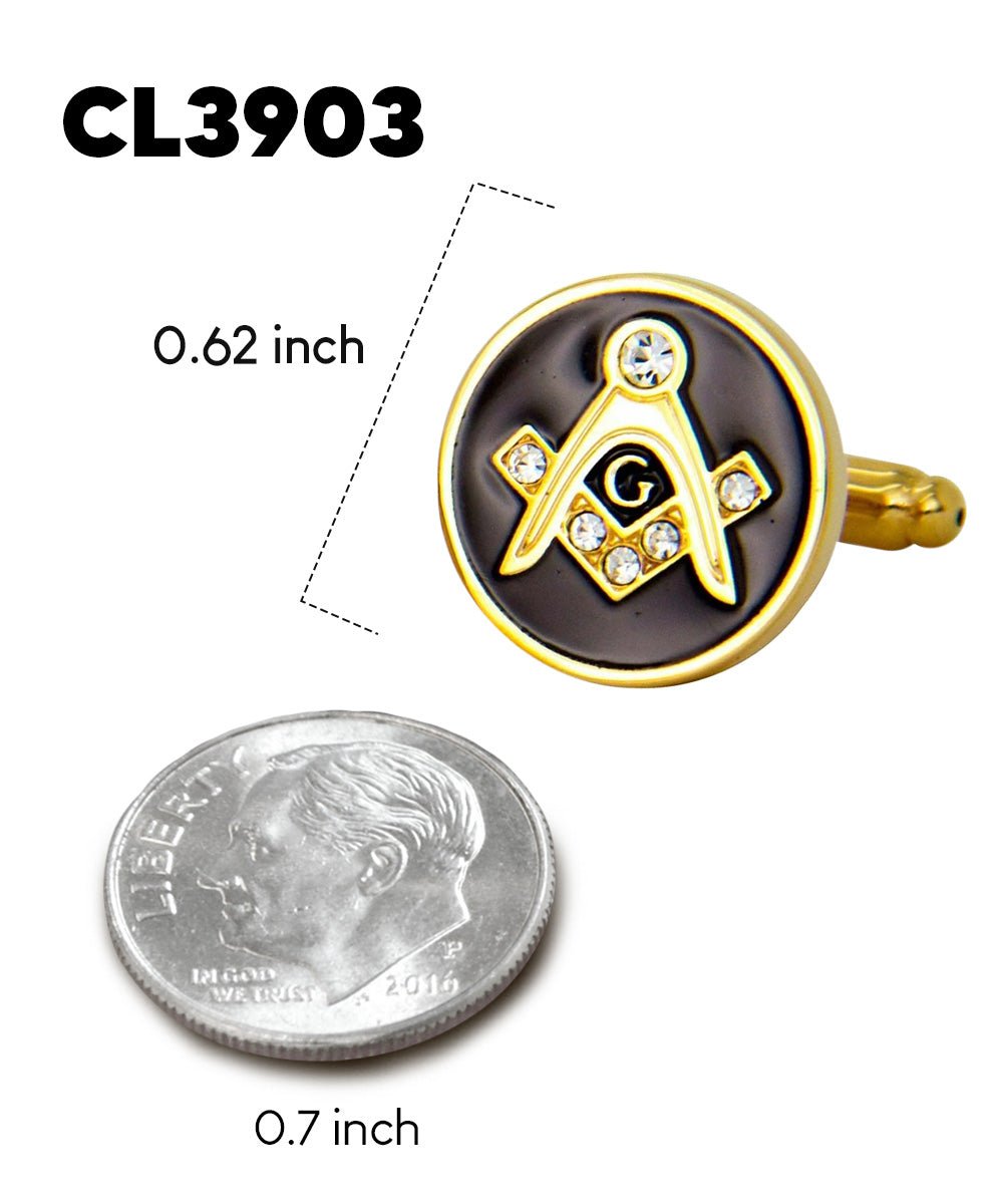 Vittorio Vico Masonic Themed Cufflinks: CL39XX Series - cl - 3903 - Classy Cufflinks