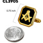 Vittorio Vico Masonic Themed Cufflinks: CL39XX Series - cl - 3905 - Classy Cufflinks