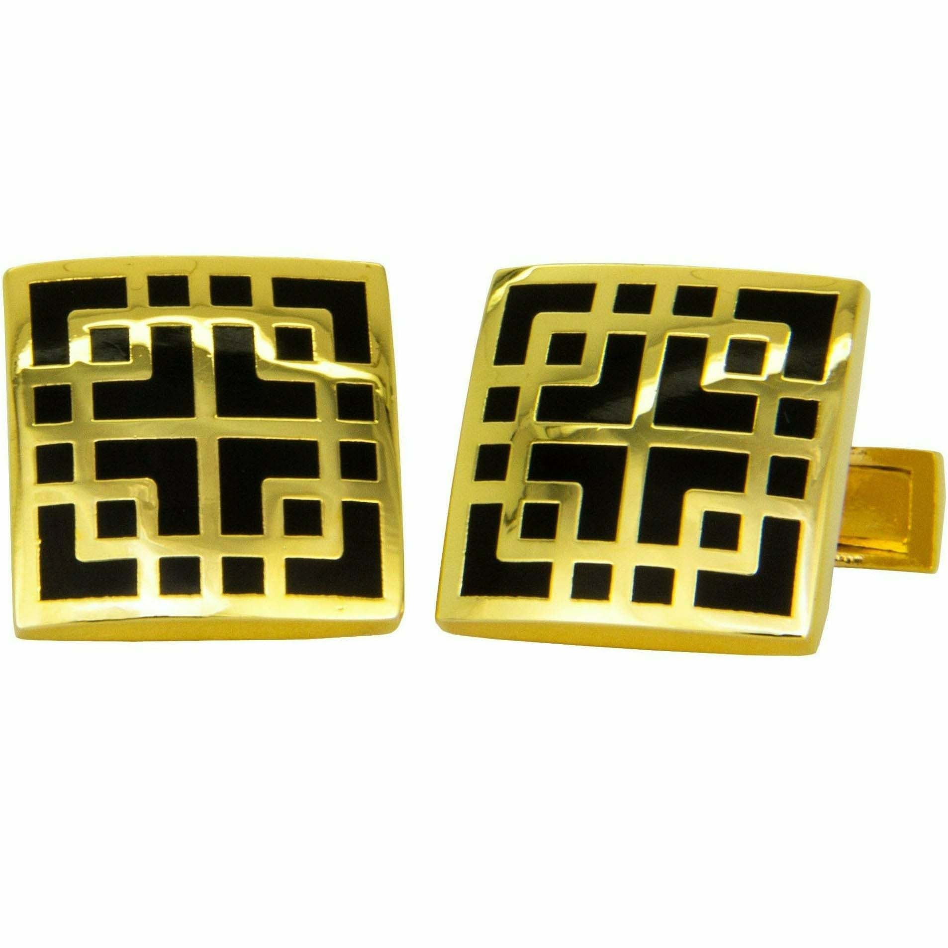 Vittorio Vico Gold & Silver Novelty Cufflinks (CL 6000 Series Ver. 01) by Classy Cufflinks - CL-6107 - Classy Cufflinks