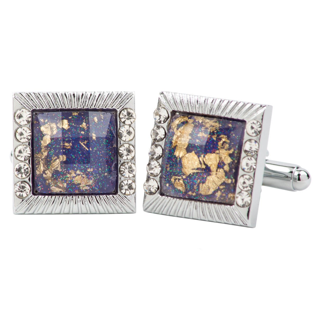 Vittorio Vico Gold & Silver Novelty Cufflinks (CL 6000 Series Ver. 02) by Classy Cufflinks - CL-6188S - Classy Cufflinks