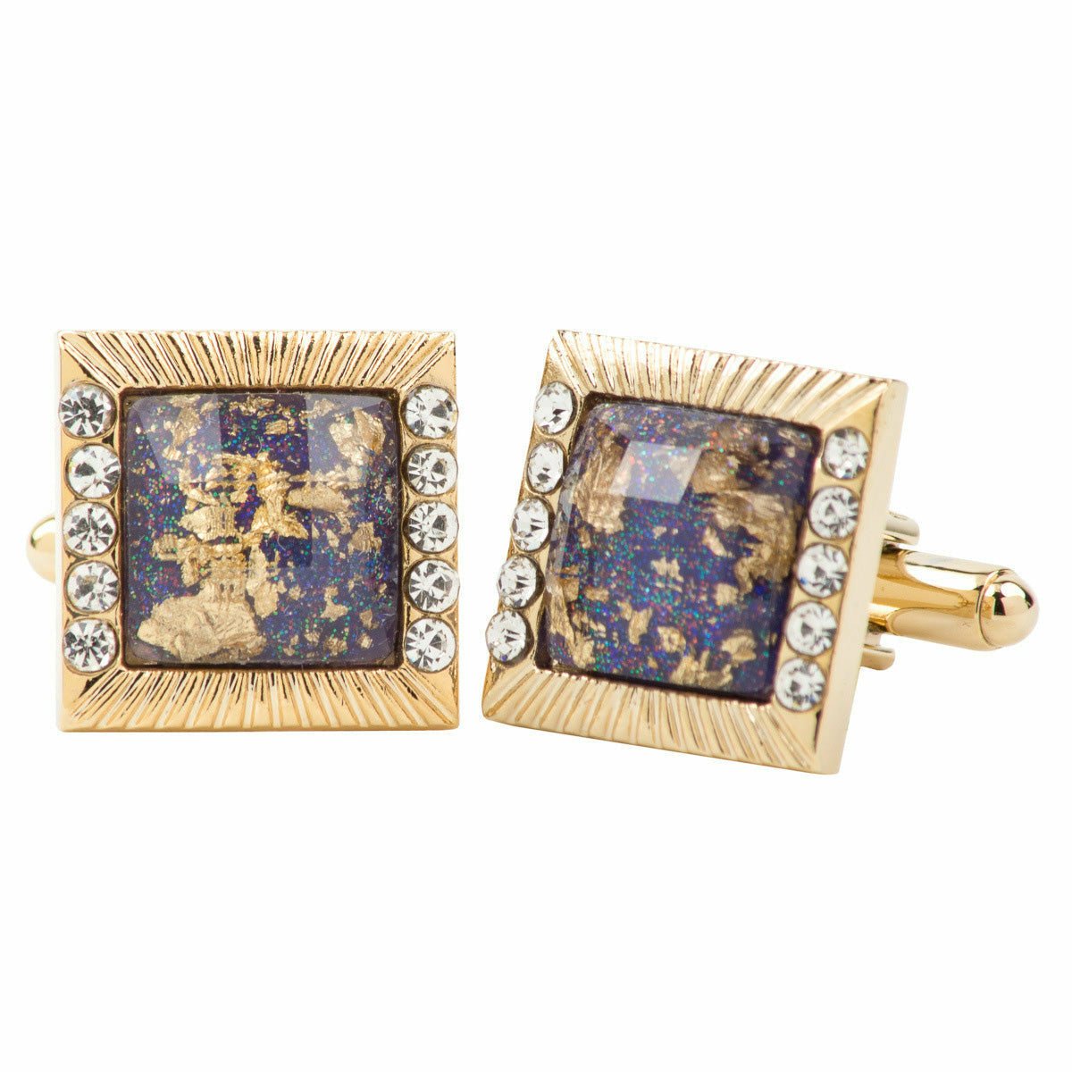 Vittorio Vico Gold & Silver Novelty Cufflinks (CL 6000 Series Ver. 02) by Classy Cufflinks - CL-6188S - Classy Cufflinks