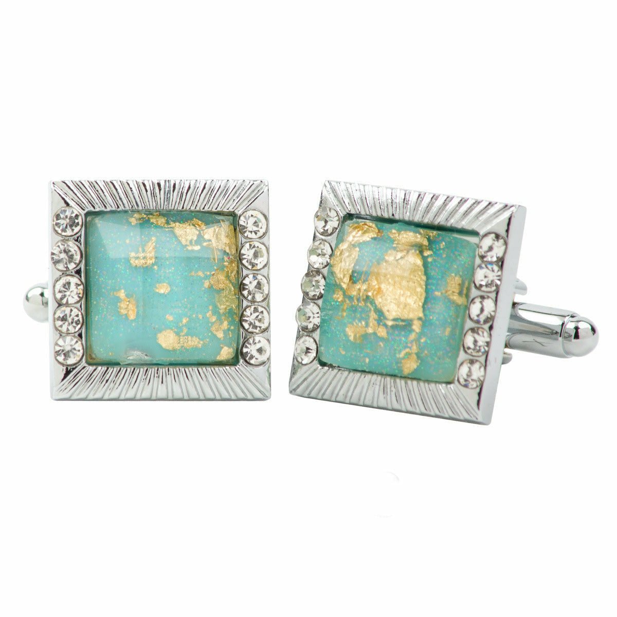 Vittorio Vico Gold & Silver Novelty Cufflinks (CL 6000 Series Ver. 02) by Classy Cufflinks - CL-6191S - Classy Cufflinks