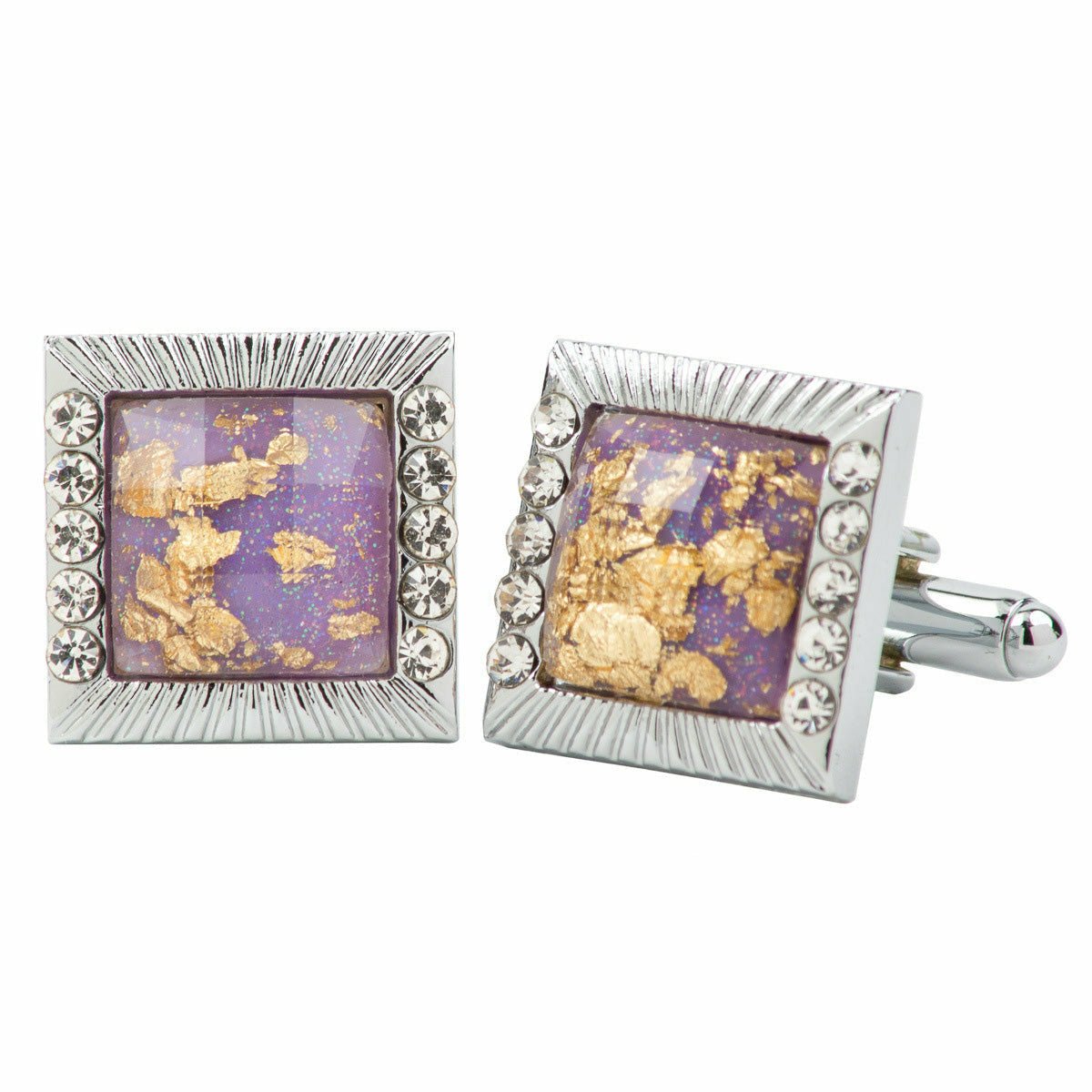 Vittorio Vico Gold & Silver Novelty Cufflinks (CL 6000 Series Ver. 02) by Classy Cufflinks - CL-6192S - Classy Cufflinks