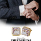 Vittorio Vico Large Big Square Crystal Colorstone Cufflinks: CL 70XX Series - CL - 7002 - Classy Cufflinks