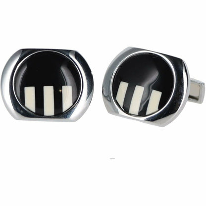 Vittorio Vico Gold & Silver Fine Novelty Cufflinks (CL 8000 Series) - CL - 8004 - Classy Cufflinks