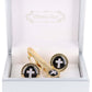 Vittorio Vico Religious Cufflink & Tie Bar Set in Gift Box