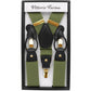 Vittorio Farina Men's Convertible Suspender in Gift Box: 70% Polyester & 30% Elastomer