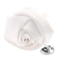 Vittorio Vico Unisex Satin Rose Bud Flower Lapel Pin