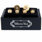 Vittorio Vico Men's Gold Cufflink & Stud Sets in Gift Box