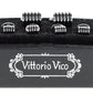 Vittorio Vico Men's Silver Cufflinks & Stud Sets in Gift Box