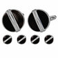 Vittorio Vico Men's Silver Cufflinks & Stud Sets in Gift Box