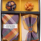 Vittorio Farina Gift Box Ver. 02 (Necktie, Bow Tie, Pocket Squares and Flower Lapel Pin) by Classy Cufflinks - GB-21040 - Classy Cufflinks