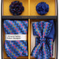 Vittorio Farina Gift Box Ver. 02 (Necktie, Bow Tie, Pocket Squares and Flower Lapel Pin) by Classy Cufflinks - GB-21045 - Classy Cufflinks