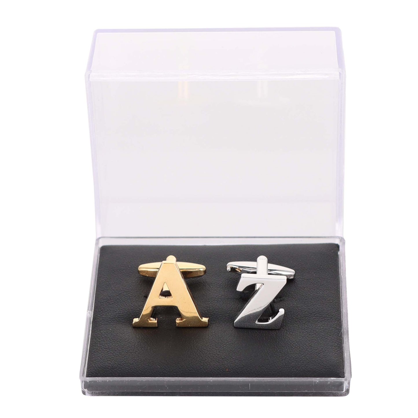 Vittorio Vico Plain Initial Cufflinks in Gift Box