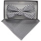 Vittorio Farina Boy's Designer Floral Print Print Bow Tie & Pocket Square by Classy Cufflinks - kbh-061 - Classy Cufflinks