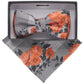 Vittorio Farina Boy's Designer Floral Print Print Bow Tie & Pocket Square by Classy Cufflinks - KBH-081 - Classy Cufflinks