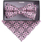 Vittorio Farina Boy's Designer Floral Print Print Bow Tie & Pocket Square by Classy Cufflinks - KBH-21002 - Classy Cufflinks