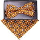 Vittorio Farina Boy's Designer Floral Print Print Bow Tie & Pocket Square by Classy Cufflinks - KBH-21004 - Classy Cufflinks