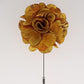 Vittorio Vico Unisex Satin Stick Flower Lapel Pin