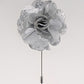 Vittorio Vico Unisex Satin Stick Flower Lapel Pin