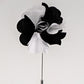 Vittorio Vico Unisex Satin Stick Flower Lapel Pin