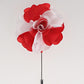 Vittorio Vico Unisex Satin Stick Flower Lapel Pin