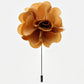 Vittorio Vico Unisex Satin Stick Flower Lapel Pin