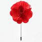 Vittorio Vico Unisex Satin Stick Flower Lapel Pin