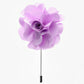 Vittorio Vico Unisex Satin Stick Flower Lapel Pin